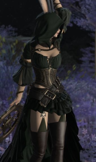 Roguish Dancer | Eorzea Collection Victorian Horror, Ffxiv Character, Knight Outfit, Ffxiv Glamour, Glamour Outfit, Female Dancers, Female Superhero, Eorzea Collection, Dancers Outfit