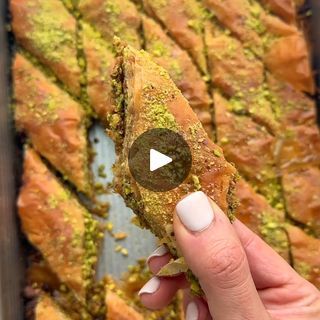 4.3M views · 11K reactions | Pistachio Baklava | RECIPE: https://feelgoodfoodie.net/recipe/pistachio-baklava/

If you’re looking for an indulgent treat, this Pistachio Baklava recipe is just what you need! | By Feel Good FoodieFacebook Pistachio Baklava Recipe, Feel Good Foodie, Pistachio Baklava, Baklava Recipe, Baklava, Sweets Treats, Pistachio, Biscuits, Feel Good