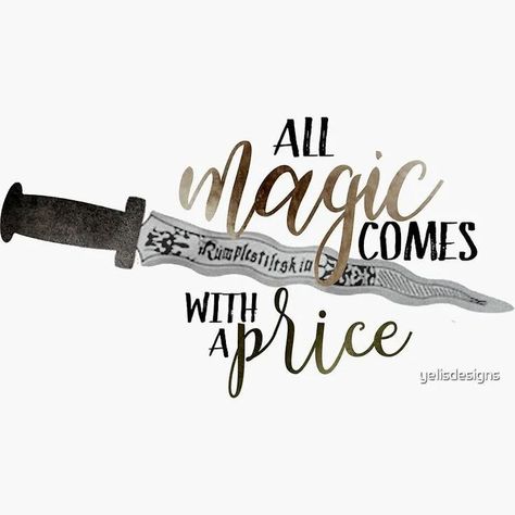 Once Upon A Time Magic Comes With A Price, Ouat Quotes, Wall Transfers, Once Upon A Time Funny, Fandom Quotes, Bathroom Decals, Once Up A Time, Funny Phone Wallpaper, Time Tattoos