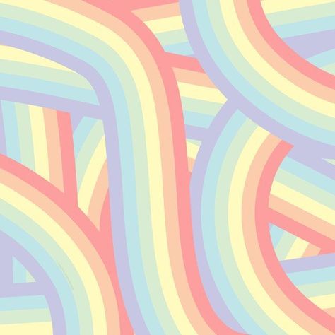 Pastel Rainbow, Rainbow Stripes, Abstract Background, Soft Pastel, Pastel Colors, Stripes Pattern, Stripes, Pastel, Rainbow