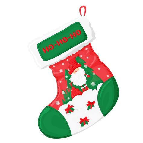 sock; christmas; santa; celebration; holiday; gift; decoration; winter; white; xmas; red; isolated; stocking; december; background; ornament; claus; season; traditional; noel; eve; year; happy; merry; new; santa claus; snowflake; illustration; green; object; cartoon; holly; funny; art; christmas decoration; December Background, Snowflake Illustration, Socks Illustration, Xmas Socks, Santa Socks, Christmas Sock, Vector Christmas, Art Christmas, Christmas Socks