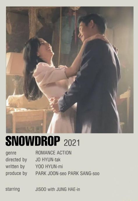 Snow Drop, Snow Drops, Minimalist Poster, Kdrama, Drama, Collage, Film, Pins