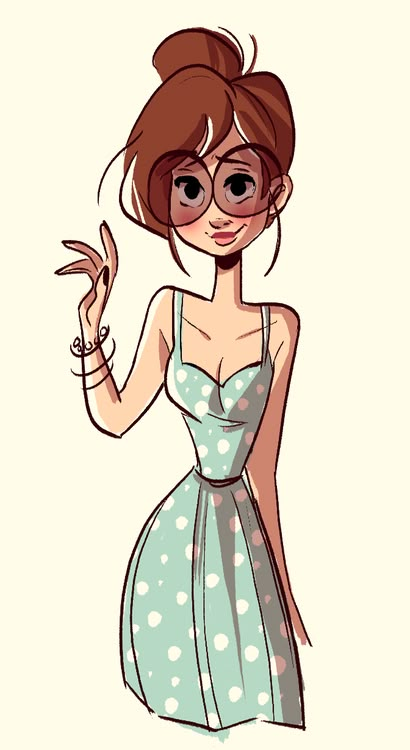 Quick warm up!   Based on this pic! Miranda Yeo, Cartoon Drawings Of People, Cartoon Drawings Disney, About Character, Character Design Cartoon, Cartoon Girl Drawing, Character Designer, Character Design References, Drawing Tutorials