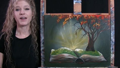 Michelle The Painter Tutorials, Michelle The Painter, Painting Methods, Sip And Paint, Fall Canvas Painting, Beginners Painting, Painting Flowers Tutorial, Turn The Page, Wine Painting