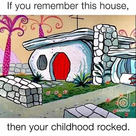 Flintstones House Diy, Flintstone House, Flintstone Cartoon, House Cartoon, Cartoon Clip, Cartoon House, The Flintstones, Theme Background, Organic Architecture