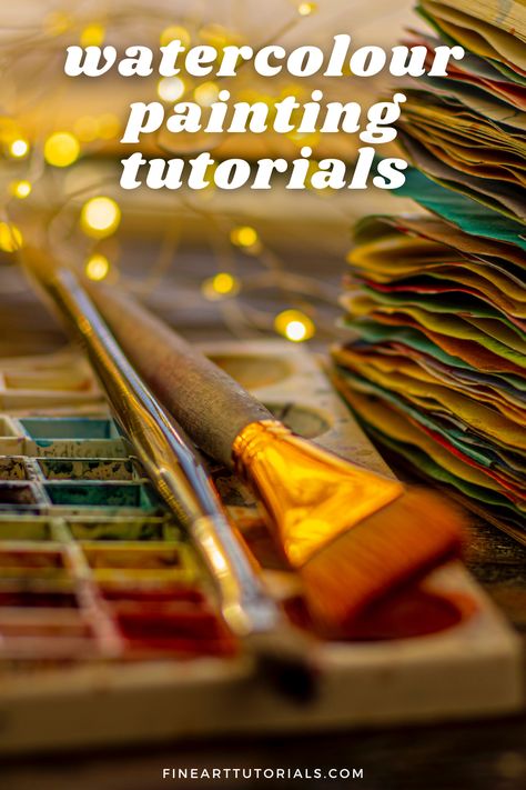 Intermediate Watercolor Tutorials, Watercolor Birds Tutorial, Watercolor Supplies, Watercolor Beginner, Learn Watercolor, Beginner Art, Watercolor Tips, Watercolor Tutorials, Tangle Art