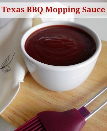 Texas BBQ Mopping Sauce | www.happyhealthymotivated.com Mopping Sauce, Bbq Smoker Recipes, Mop Sauce, Homemade Bbq Sauce Recipe, Barbecue Sauce Recipes, Texas Bbq, Marinade Sauce, Barbeque Sauce, Bbq Sauce Recipe