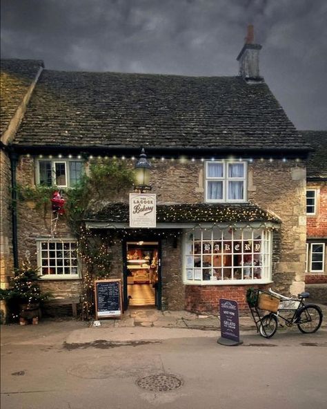 The ShopKeepers on Instagram: "Lacock Bakery, The Cotswolds 📷@lensereflection Happy December 🎄 the most magical month of the year ✨ Where will you shop independent this year? Tag us in your photos so we can give your favorites some love 🤍​​​​​​​​ #sharingaworldofshops #theshopkeepers​​​​​​​​ ​​​​​​​​ @lacockbakery artisan bakery - bread, cakes, pastries & jam​​​​​​​​ 📍8 Church Street, Lacock, Chippenham, UK" Artisan Bakery, Twinkly Lights, Happy December, Film And Tv, Cozy Cafe, The Cotswolds, Village Life, Beautiful Villages, English Style