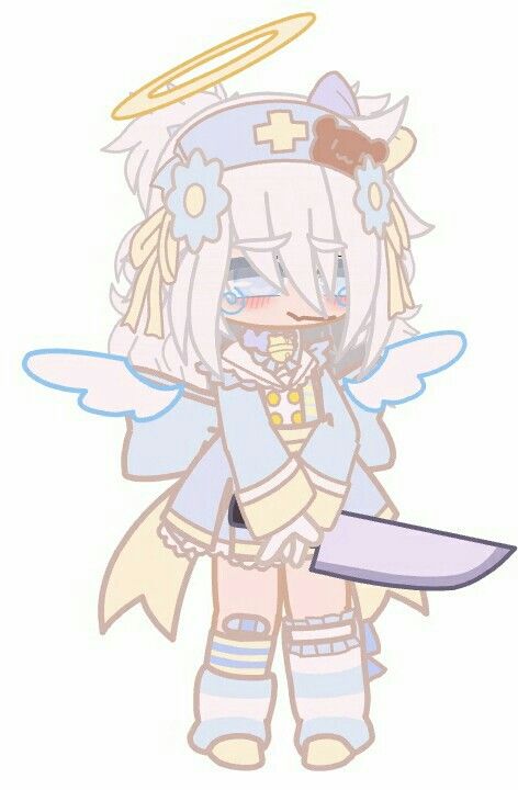 Gacha Knife, Gacha Mods, Nice One, Oc Gacha, Gacha Ideas, Gacha Oc, Club Life, Club Design, Kawaii Girl