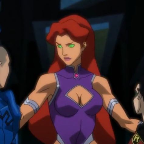 Teen Titans Star Fair, Starfire Dc, Teen Titans Starfire, Dc Women, Star Fire, Nightwing And Starfire, Dc Comics Girls, Female Cartoon Characters, Teen Titan