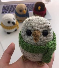 Hey all! It's Brenna from Little Raven Fiber Arts, writing in this month by owl post! That's right, this month we get to make little owls! And because sweater Owl Crochet Pattern Free, Furls Crochet, Yarn Toys, Metal Crochet, Flying Creatures, Crochet Bird Patterns, Owl Post, Crochet 101, Owl Crochet Patterns