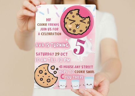 Cookie Swirl C, 6th Birthday Parties, Nov 2, Party Planning, Lemonade, Birthday Invitations, Party Invitations, Birthday Parties, Swirl