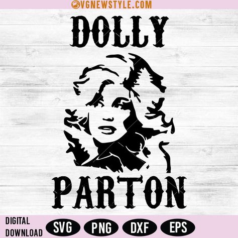 Dolly Parton Clip Art, Dolly Parton Svg File Free, Dolly Svg, Dolly Parton Svg, Music Headphones, Nfl Teams Logos, Silhouette Images, Unicorn Lover, Black Silhouette