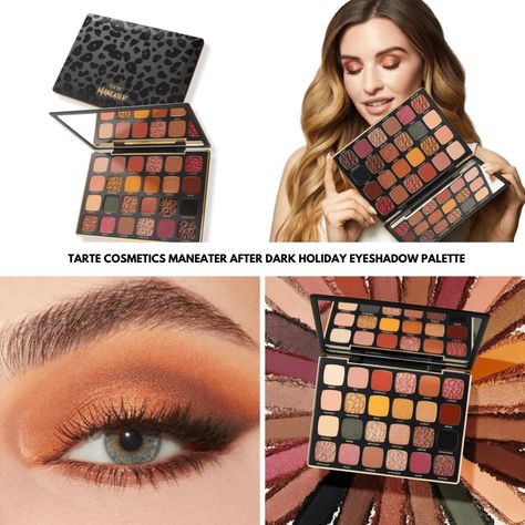 Tarte just released their new Maneater After Dark Eyeshadow Palette for the 2022 Holiday season. The palette is available now and priced at $52. The post Tarte Cosmetics Maneater After Dark Holiday Eyeshadow Palette appeared first on BeautyVelle | Makeup News. Tarte Maneater After Dark Palette Looks, Dark Eyeshadow Palette, Tarte Maneater Palette, Holiday Eyeshadow, Tarte Eyeshadow Palette, 2023 Makeup, Dark Eyeshadow, Makeup News, Dark Look