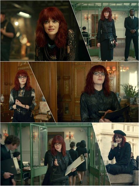 Cruella Outfits, Cruella Aesthetic, Emma Stone Outfit, Cruella 2021, Understood The Assignment, Red Hair Inspo, Cruella Deville, Outfits Edgy, Rock Outfits