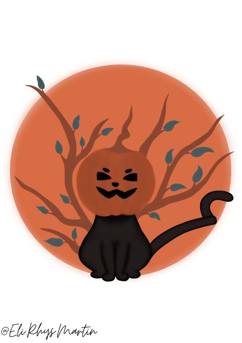 Est-ce un chat avec une citrouille sur la tête ou bien une citrouille avec le corps d'un chat ? Personne ne le sait vraiment... #halloween #art #draw #cat #digitalart #artofig #numérique #october #cute #drawing #paint #digital #illustration #instaart #pumpkin #confinement #kitten #illustrator #krita #procreate Draw Cat, Pumpkin Cat, Cute Drawing, Halloween Art, Digital Illustration, Illustrator, Paint, Halloween, Art