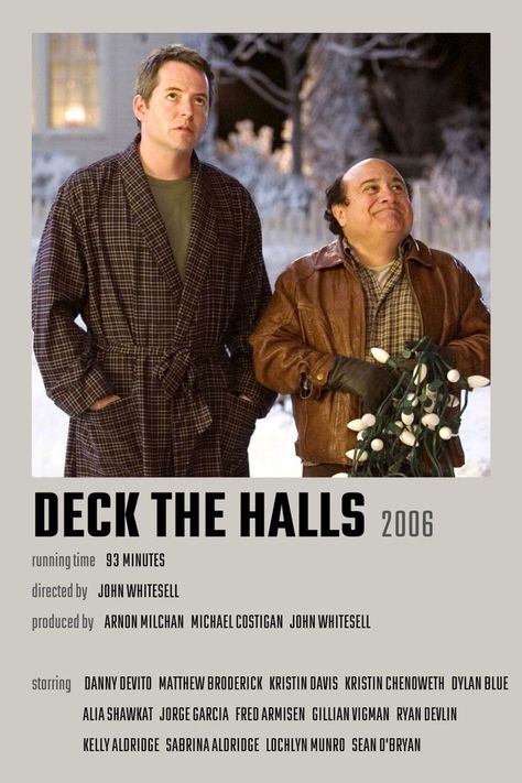 Deck the Halls Movie Poster Deck The Halls Movie, Old Christmas Movies, Best Films To Watch, Winter Movies, Christmas Movies List, Family Christmas Movies, Fred Armisen, Xmas Movies, Christmas Movie Night