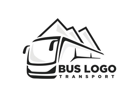 Bus Skin Design Black, Transport Logo, Bus Branding, Bus Graphics, Bus Design Branding, Bus Travel Logo, Bus Icon, Travel Logo, Bus Travel