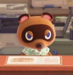 Nook, Animal Crossing, Blue