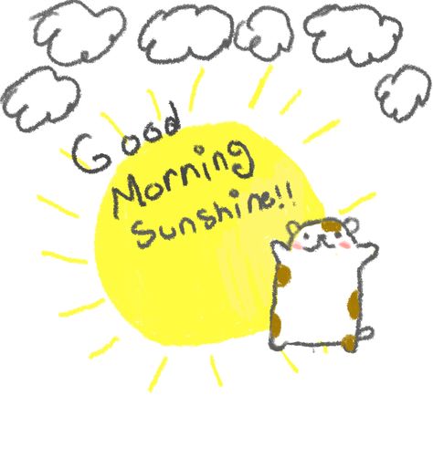 Good Morning Doodles, Goodmorning Cute Images Aesthetic, Good Morning Drawing, Good Morning Cute, Noteit Ideas, Cute Message, Cute Love Memes, Arte Van Gogh, Cute Inspirational Quotes