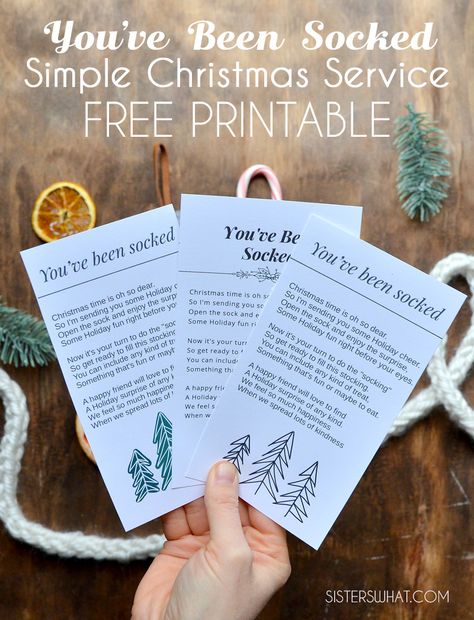 You’ve Been Socked Printable, You’ve Been Socked Christmas, You've Been Socked Free Printable, You’ve Been Socked Ideas, You’ve Been Socked, Socked Christmas, You've Been Socked Christmas, You've Been Socked, Youve Been Socked