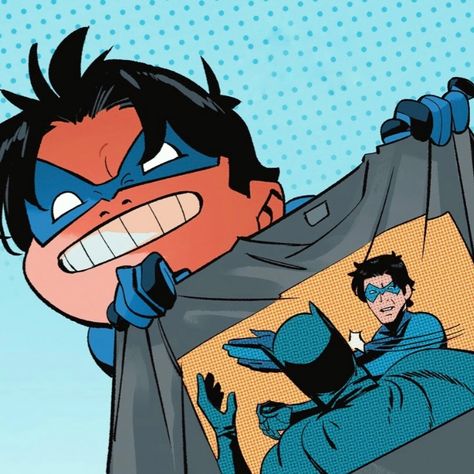 nite-mite Nightwing Young Justice, Nighwing, Oh My Goddess, Dc Icons, Univers Dc, Dc Comics Artwork, Dc Memes, Batman Family, Detective Comics