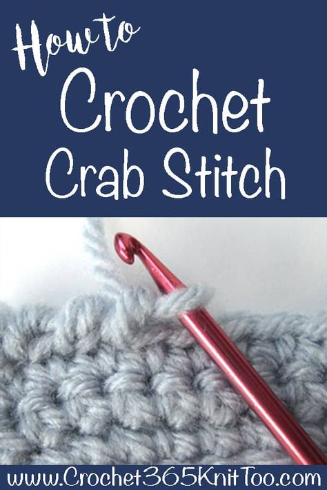 Crochet Crab, Crochet Therapy, Reverse Single Crochet, Sc Crochet, Crocheting Patterns, Crochet Needlework, Crochet Book, Tutorial Ideas, Blogger Inspiration