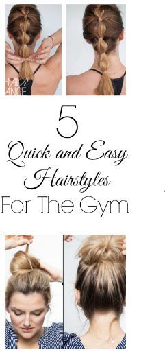 Gym Hairstyles Easy, Hairstyles For The Gym, Easy Workout Hairstyles, Camping Hairstyles, Braids For School, Yoga Hairstyle, Workout Hair, Running Hairstyles, Quick And Easy Hairstyles