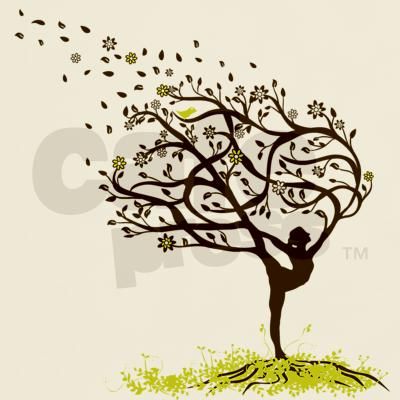 i want something like this as a tattoo Boom Kunst, Yoga Tattoos, Arte Yoga, Tree Of Life Tattoo, Celtic Tree, 수채화 그림, Yoga Art, Tree Tattoo, Symbolic Tattoos