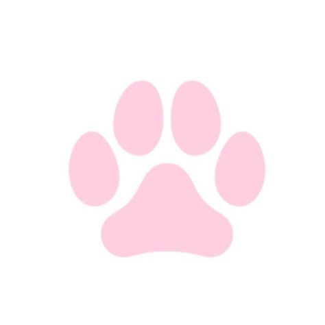 Cutecore Png, Paw Print Image, Pink Paw Print, Puppy Time, Paw Tattoo, Homemade Stickers, Pink Puppy, Pink Paws, Princess Flower