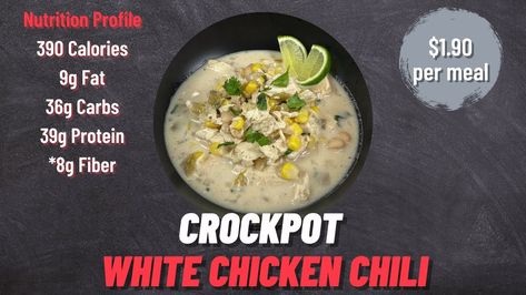 Zach Coen Recipes, Zach Cohen Recipes, We Zero Point White Chicken Chili, Zach Coen Meal Prep, Optavia Chicken Soup, Mexican Corn Chicken Soup Kay Nutrition, Zach Coen, Affordable Meal Prep, Crockpot White Chicken Chili