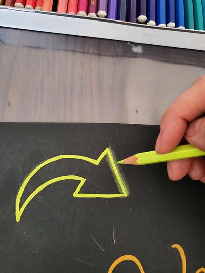 How to Draw a Neon Glow Effect : 5 Steps (with Pictures) - Instructables Drawing Glowing Effect, How To Draw Light, Neon Drawings, Neon Light Art, Drawing Styles, Glowing Art, Art Lessons For Kids, Quick Crafts, Glow Effect