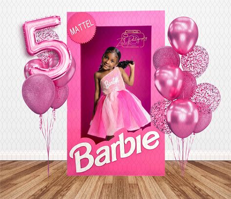 Life Size Barbie, Barbie Box, 21st Birthday Photoshoot, Barbie Cartoon, Barbie Birthday Party, Box Photo, Barbie Theme, How To Use Photoshop, First Birthday Party Themes