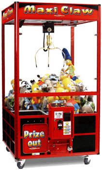 Maxiclaw machine, the best performing crane machine in the world! Arcade Painting, Arcade Claw Machine, Animal Planet Toys, Planet Toys, Food Vending Machines, Claw Crane, Indoor Amusement Parks, Popcorn Machines