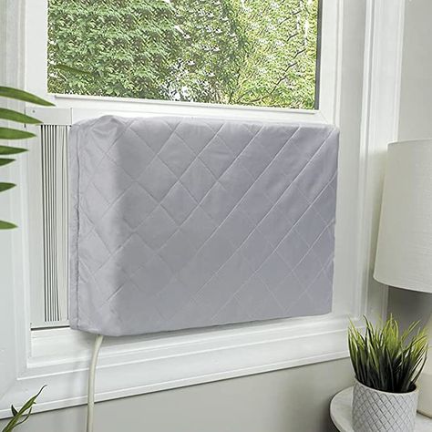 Amazon.com: HOXHA Indoor Air Conditioner Cover for Window Units,Double Insulation Anti-Rust Adjustable Inside Window AC Cover with Free Elastic Straps (21x15x3.5 inches) : Home & Kitchen Ac Cover Indoor, Window Ac Cover, Indoor Air Conditioner, Ac Cooler, Ac Unit Cover, Inside Window, Ac Cover, Window Ac, Window Air Conditioners