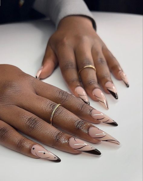 Poly Gel Nails, Cute Almond Nails, Classy Almond Nails, Natural Nails Manicure, Gel Toe Nails, Poly Gel, Fantasy Nails, Almond Shape Nails, Polygel Nails