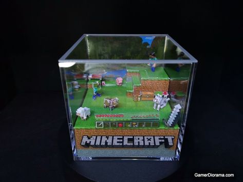 Minecraft Diorama, Paper Toys Template, Downloadable Templates, Studio Decor, Paper Toys, Buy Prints, Hama Beads, Box Art, Paper Stock