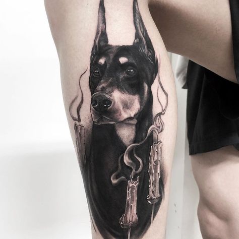 Dutch Tattoo, Doberman Tattoo, Nature Tattoo Sleeve, London Tattoo, R Tattoo, Next Tattoo, Dog Tattoo, Arm Tattoos For Guys, Nature Tattoos