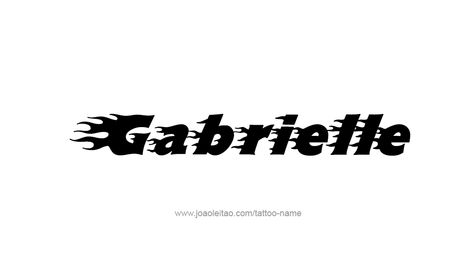 Tattoo Design Name Gabrielle Angel Name Tattoo, Gabriel Angel, Angel Name, Fonts Style, Tattoo Design Name, Chicano Drawings, Relatable Crush Posts, Name Tattoo Designs, Design Name