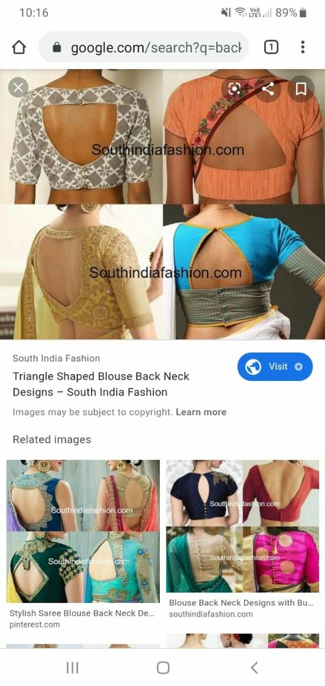 Triangle Back Blouse Design, Back Neck Blouse Designs, Back Neck Blouse, Neck Blouse Designs, Blouse Back Neck Designs, Back Neck Designs, Blouse Neck Designs, Stylish Sarees, Back Neck