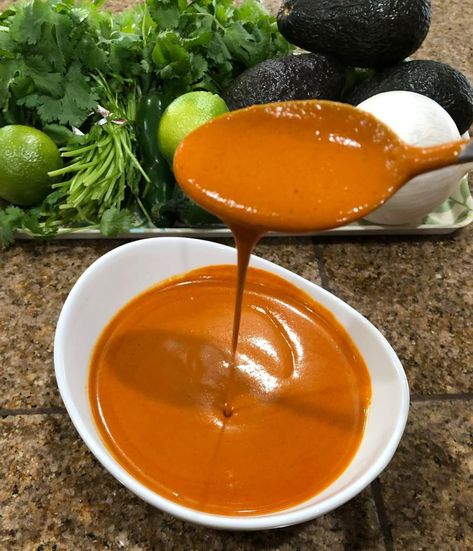 Burrito Sauce, Salsa Canning Recipes, Orange Sauce Recipe, Mexican Salsa Recipes, Wing Sauce Recipes, Mexican Sauce, People Are Crazy, Barbecue Ribs, Orange Sauce