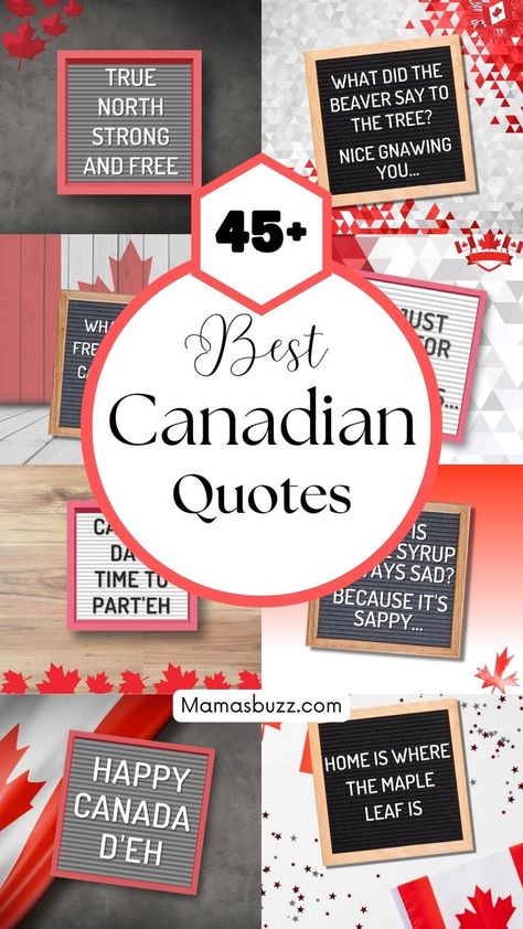 canada day quotes Funny Canadian Quotes, Canada Day Bulletin Board, Canada Day Decor, Canadian Sayings, Canada Day Quotes, Quotes For Letter Boards, Canada Day Decorations, Canada Crafts, Canadian Quotes