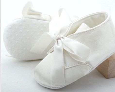 Christening baby boy ivory shoes satin baptism by BabyGalore0 Boys White Shoes, White Shoes Outfit, Christening Shoes, Ivory Shoes, Shoes Outfit, Baby Booties, Toddler Shoes, White Shoes, Baby Dress