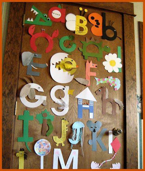 Abc Crafts, Alphabet Phonics, Alfabet Letters, Alphabet Crafts, Letter Of The Week, Preschool Letters, Letter Activities, E Mc2, Alphabet Preschool