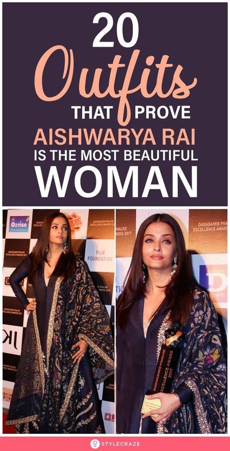 Aishwarya Rai Is The Most Beautiful Woman - 20 Outfits That Prove This: Aishwarya Rai Bachchan’s wardrobe is a melange of traditional and contemporary outfits. And, whatever it is that she wears… Aishwarya Rai Without Makeup, 20 Outfits, The Most Beautiful Woman, Modern Womens Fashion, Salwar Dress, Aishwarya Rai Bachchan, Aishwarya Rai, Contemporary Outfits, Without Makeup