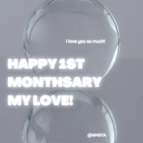 1st Monthsary, Love You So Much, I Love You, Love You, Quick Saves