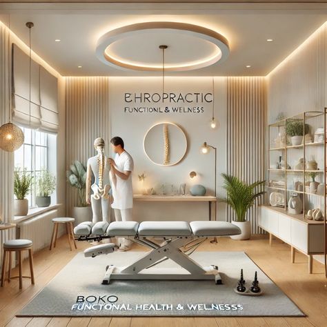 Cool Doctors Office, Zen Medical Office, Modern Chiropractic Office Design, Consultation Room Interior Design, Health Clinic Interior Design, Modern Medical Office Design, Doctor Office Waiting Room, Chiro Office, Medical Office Interior