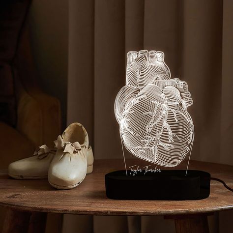 💡💓 Illuminate Your Passion: Personalized Cardiologist Night Light! Calling all heart heroes and medical marvels! Elevate your workspace with our Personalized Cardiologist Night Light, the perfect blend of functionality and heartfelt appreciation. ️ Designed for Medical Mastery: Crafted with precision and care, our night light pays homage to the noble profession of cardiology. Personalized with the name of your favorite cardiologist, it serves as a constant reminder of their dedication and expe Gifts For Medical Students, Cardiologist Gift, Heart Surgeon, Doctor Quotes, Laboratory Design, Medical Student Gift, Medical Gifts, Doctor Gift, Healing Heart