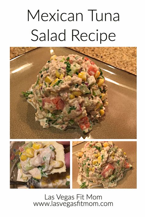 Mexican Tuna Salad Recipe, Mexican Tuna Salad, Mexican Tuna, Easy Tuna Salad, Pomegranate Salad, Tuna Salad Recipe, Tuna Recipes, Health Dinner, Tuna Salad