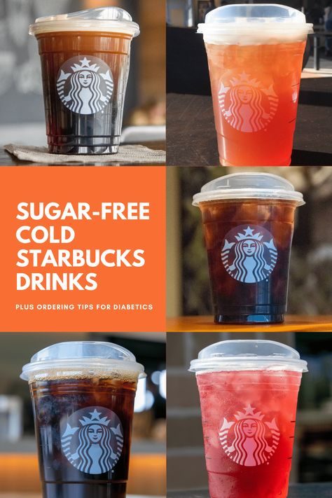 Starbucks Images, Starbucks Iced Drinks, Starbucks Teas Drinks, Sugar Free Iced Coffee, Drinks For Diabetics, Sugar Free Starbucks Drinks, Low Calorie Starbucks Drinks, Low Carb Starbucks Drinks, Low Sugar Drinks